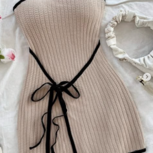 Vestido tejido ajustado